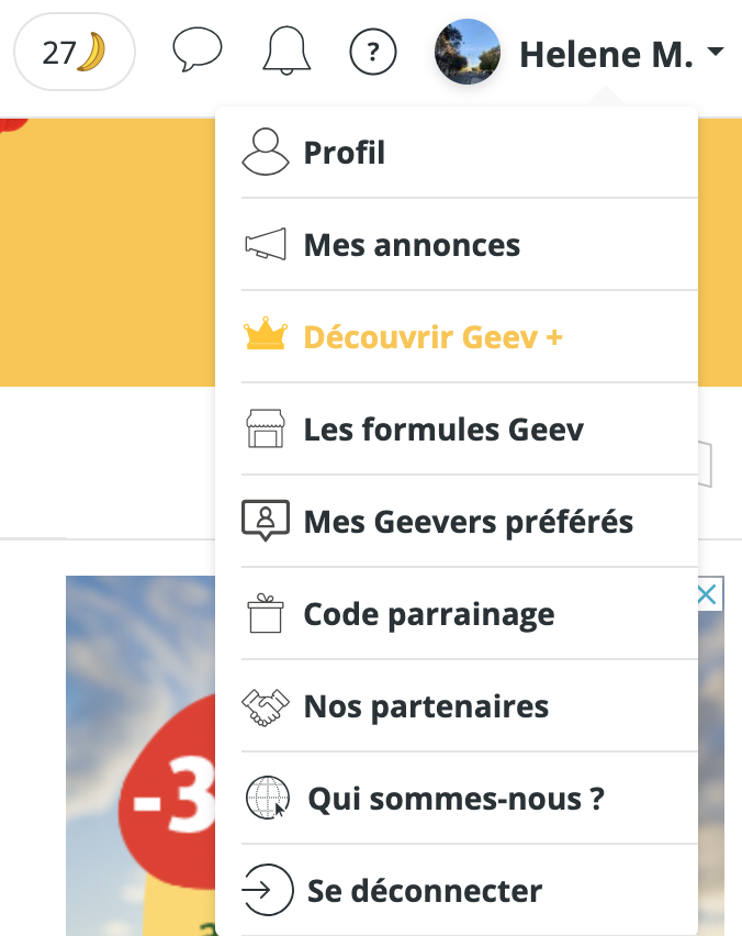 Modifier mon profil Centre d'aide