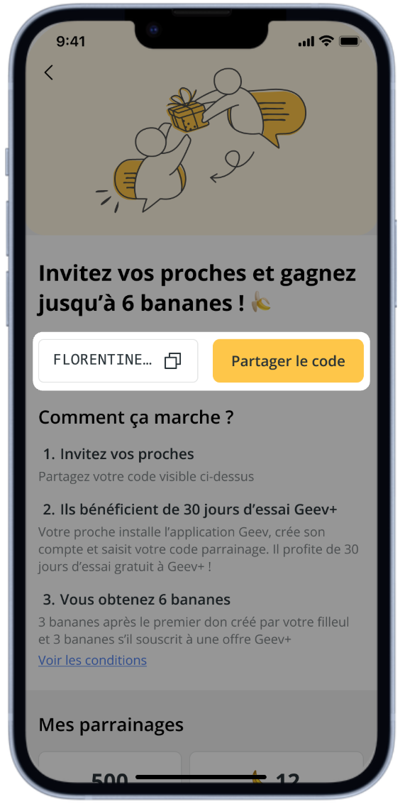 Parrainage - partage code.png