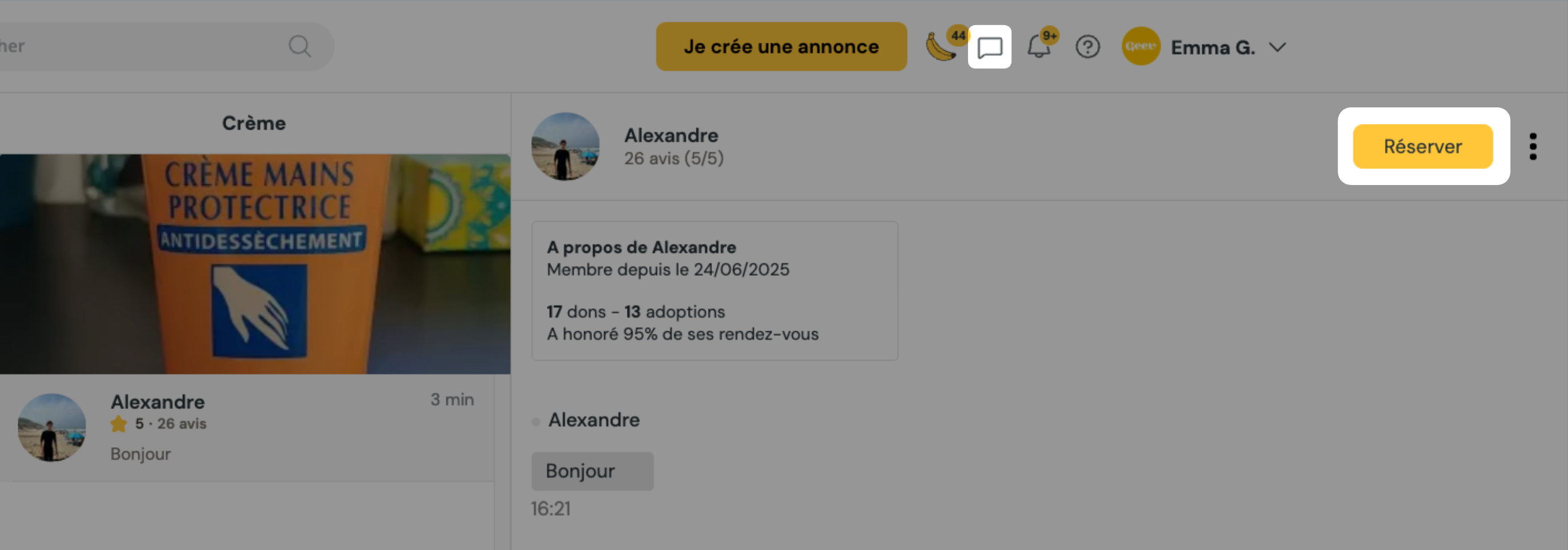2026 - wapp - réserver annonce