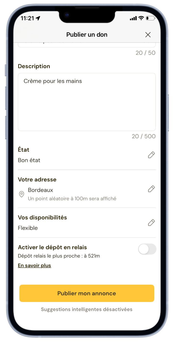 2026 - App - création annonce- formulaire 2